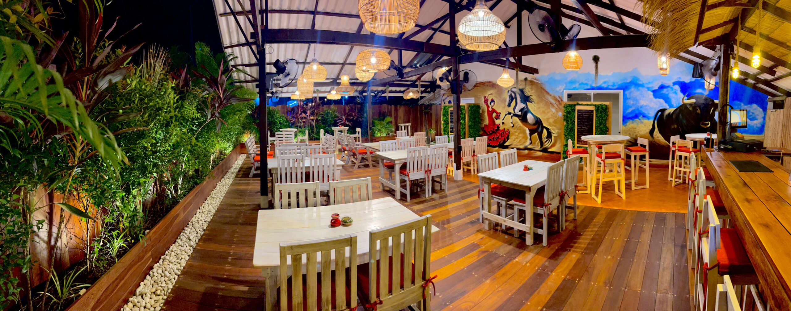 Tapas Garden Restaurant Interior